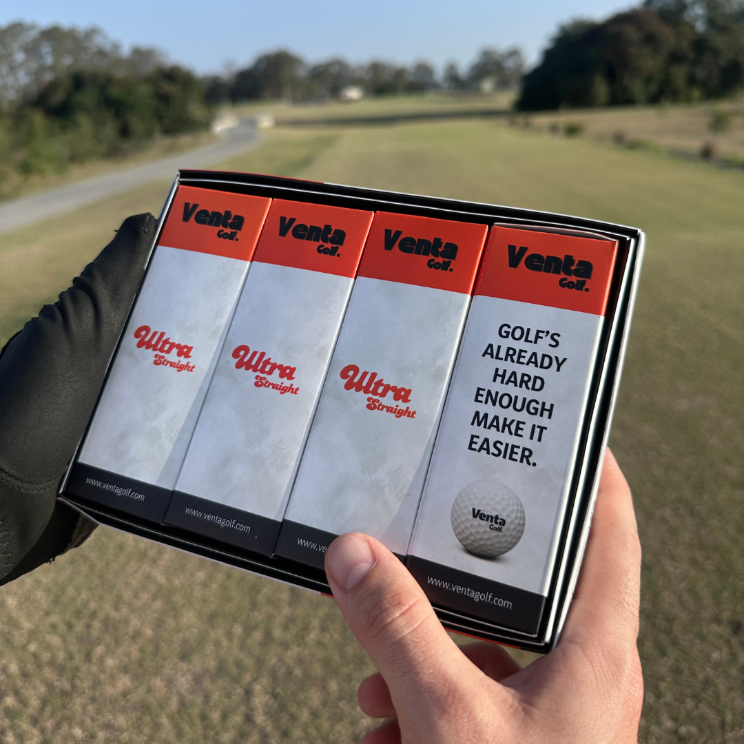 Ultra Straight Self Correcting Golf Ball (75% Straighter Flight)